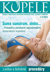 Časopis Kúpele 1-2/2013